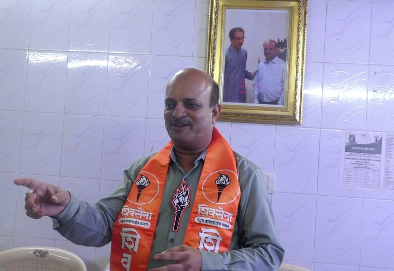 sanjay bhosale borivali shiv sena  election candidate 